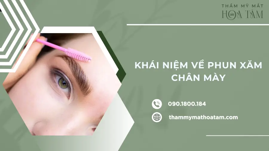 Khái niệm phun xăm chân mày