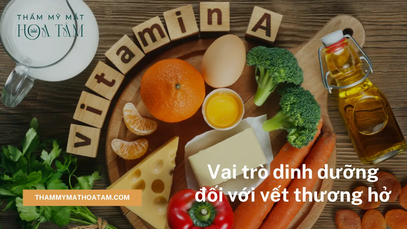 Vai trò dinh dưỡng đối với vết thương hở