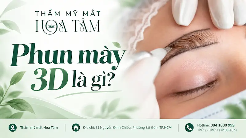Phun mày 3D là gì?