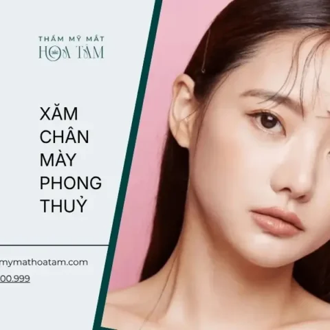 Xăm chân mày phong thuỷ là gì
